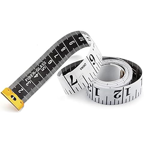 Tape Measure Body Sewing Tape Measure Body Measuring Tape Tailors Tape Measure Flexible Tape Measure Dual Sided for Hand-made and Sewing Scenes 60 inches/150 cm (1 piece) Cover