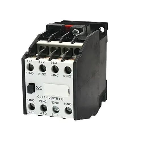 Contacteur industriel CJX1-12 380V pour automatisation de pompe sur rail DIN