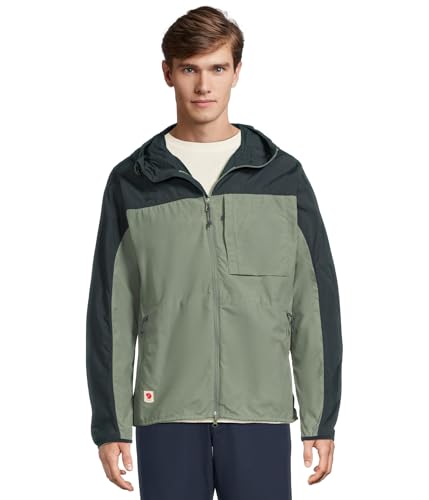 Image of Fjallraven High Coast Wind Men's Wind Jacket - Wind Resistant Shell, Lightweight Fabric, Packable Design - Hiking, Trekking