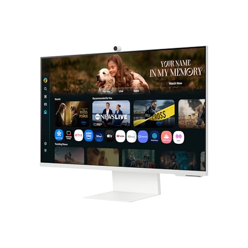 Samsung M80F 32 Zoll 4K Smart Monitor mit VA-Panel und AI-Funktionen