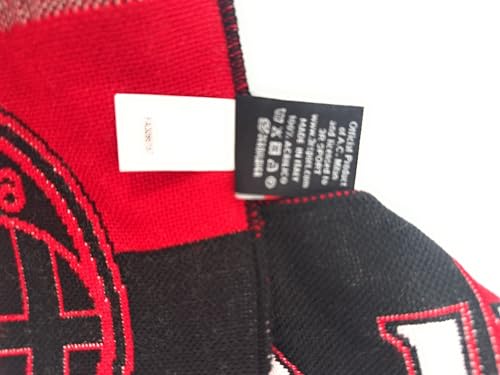 Bufanda AC Milan acrílico multicolor accesorio de invierno de talla única 4