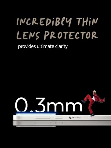 Image of Lensarmor Compatible with OnePlus Nord 5 Camera Lens Protector (1 Pack) - Premium 9H Tempered Glass with Military-Grade Protection, Ultra-Clear, Scratch Resistant & Case-Friendly Design