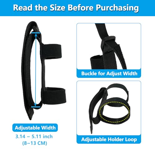 Universal Cuff Adaptive Utensil Holder for Elderly Adults Eating Handicap Utensils Feeding Therapy Tools (3 PCS) Adaptive Holder Cups Spoon Fork Gadgets for Arthritic Hands Parkinsons Patients Gifts - Image 4