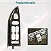 ACROPIX Car Window Switch Bezel Replacement Fit for Ford F-150 - Pack of 1 Deep Gray