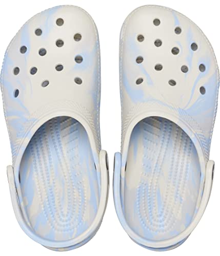 Image of Crocs Unisex Adult Classic Clog 206867-4NT Blue Calcite /Multi M10W12
