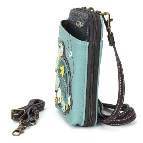 Image of CHALA Wallet Crossbody Cell Phone Purse - Women Faux Leather Multicolor Handbag with Adjustable Strap