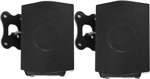 Soporte de pared para Samsung Q990D juego de soportes para altavoces traseros negros