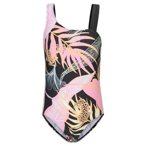 Maillot de bain Qterdiz Fille Plantes Tropicales Cover