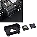 Camera Eyecup Set, Camera Viewfinder Eyecup Set, DK-29 Square Shape Camera Viewfinder Protector Level Tool and Hot Shoe Cover for Z5 Z6 Z7 Z6II Z6III