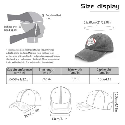 Gorra negra para mujer My Favoiite Baseball miniatura 3