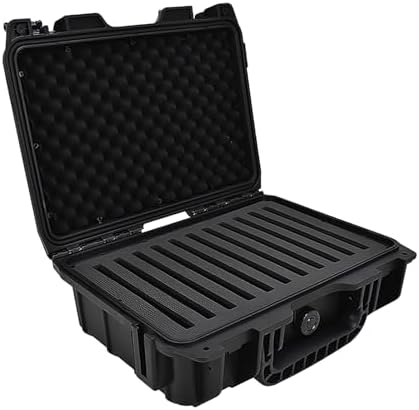 Portable Cell Phone Locker Box - Mobile Phone Jail Safe for Classrooms, Offices, Factories, Restaurants - Soft Inner Storage (48.5x38x14.5cm/19x15x6in)