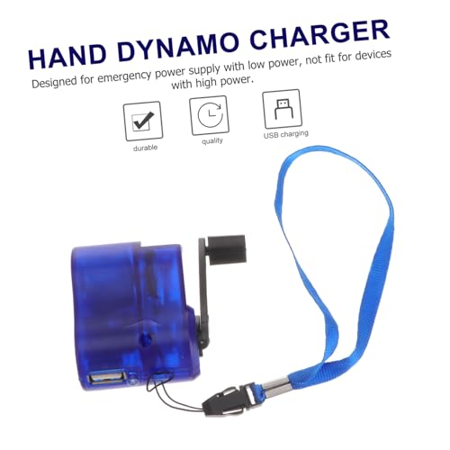 STOBOK cargador manual portátil 5 piezas para celular miniatura 3