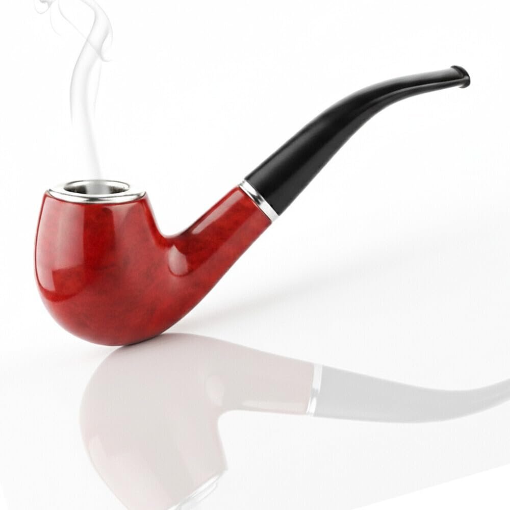 Retro-Style Smoking Pipe with Smooth Bowl-image-19