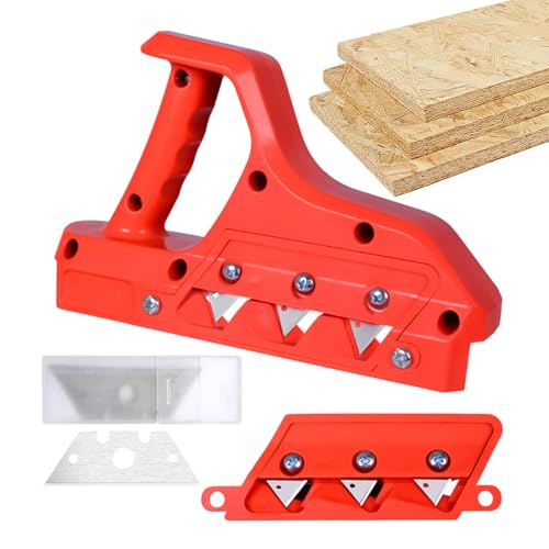 Cortador de placas de yeso – Cortador de precisión manual para carpintería, 45° y 60°, cortador de placas de yeso, para zócalos, yeso y paredes