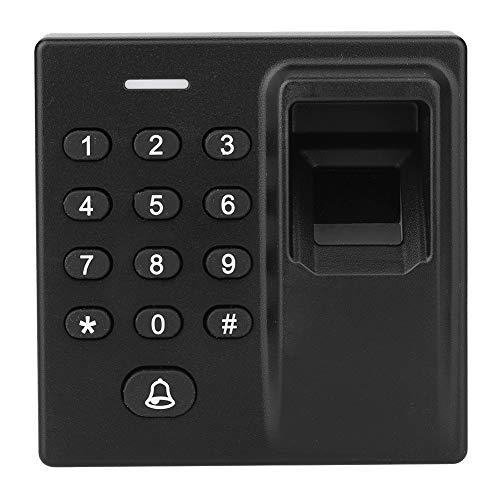 Zopsc RFID Card Biometric Door Lock Fingerprint Unlock Access Control Keypad System Support Password Wiegand 26 Stand-Alone Control Keypad for Home Office