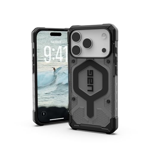 URBAN ARMOR GEAR iPhone 17 Pro 2025対応耐衝撃ケース PATHFINDER CLEAR MAGSAFE アッシュ/ブラック 【正規日本代理店品】 UAG-IPH25MA-MS-A/B