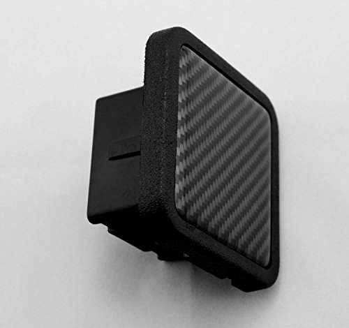 1.25 Inch Trailer Hitch Cover Tube Plug Insert Fits1.25 Inch Receivers (Carbon Fiber) #TOP2