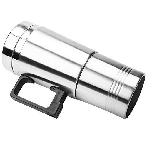 Calentador de agua eléctrico para auto 12V 300ml plateado miniatura 4