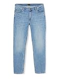 Lee Hombre Rider Contrast Jeans Vaqueros, Luz Usado, 33W / 34L