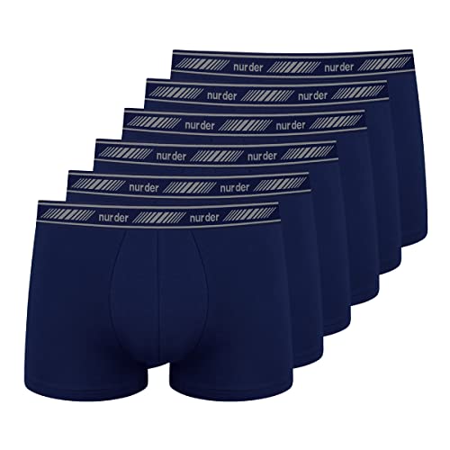 Nur Der 6er Pack Boxer Cotton 3D-Flex aus Baumwolle enge Boxershorts Bewegungsfreiheit Männer Unterhosen Herren