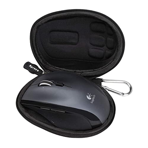 Aproca Hart Schutz Hülle Reise Tragen Etui Tasche für Logitech M705 / M330 / TECKNET BM307/ M002 Marathon kabellose Maus Cover