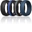 Pack F: Black Grey Line, Black Blue Line, Eclipse Blue, Charcoal Black
