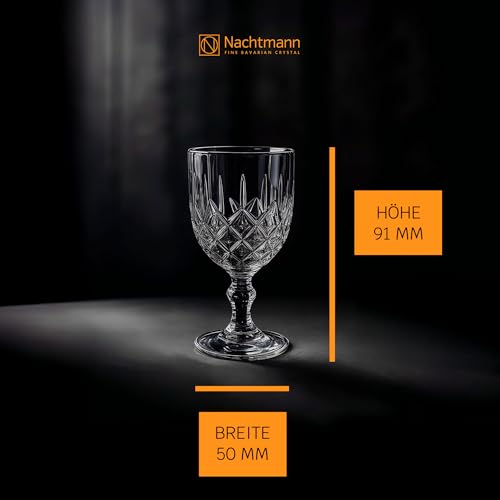 Nachtmann Likörgläser Set 57 ml, 4 Stück, Noblesse, 103748, Schnapsgläser aus Kristallglas, Shotgläser spülmaschinenfest – Ansicht 5