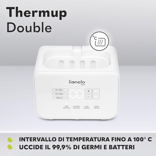 Lionelo Care Thermup Double Scaldabiberon White 1 pz - 6