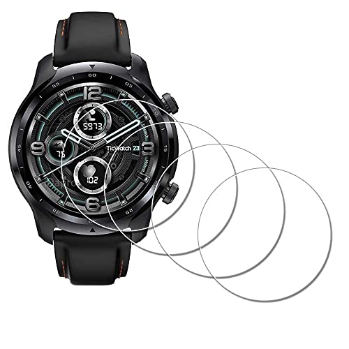 iDaPro Protector de pantalla para reloj inteligente TicWatch Pro 3 Ultra/TicWatch Pro3 [4 unidades]...