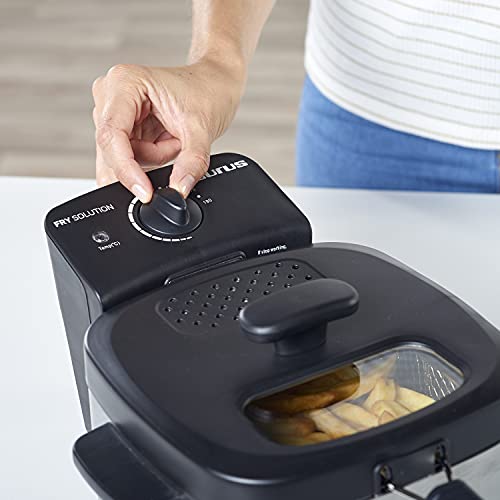 Freidora de 1,5L Taurus Fry Solution con 2000W y regulador para cocina compacta 8