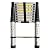 Telescoping Ladder Collapsible Extension 12.5FT Multi-Purpose for RV or Outdoor Work,Heavy Duty 330lbs Max Capacity(12.5FT)