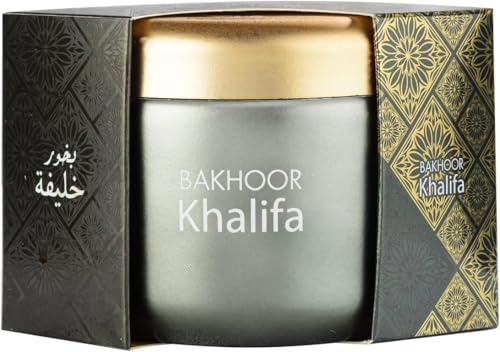 Hamidi Oud Khalifa 100% Pure Oriental Bakhoor 70g Arabic Incense Home Fragrances Use With Burner Or Charcoal Relax feeling Refreshing Use Every where Incense Decor Smoke Free