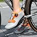 Cycling Shoes, Unisex Delta Cleats Compatible, Indoor Peloton and Outdoor Road Bike Shoes for Men and Women Grey