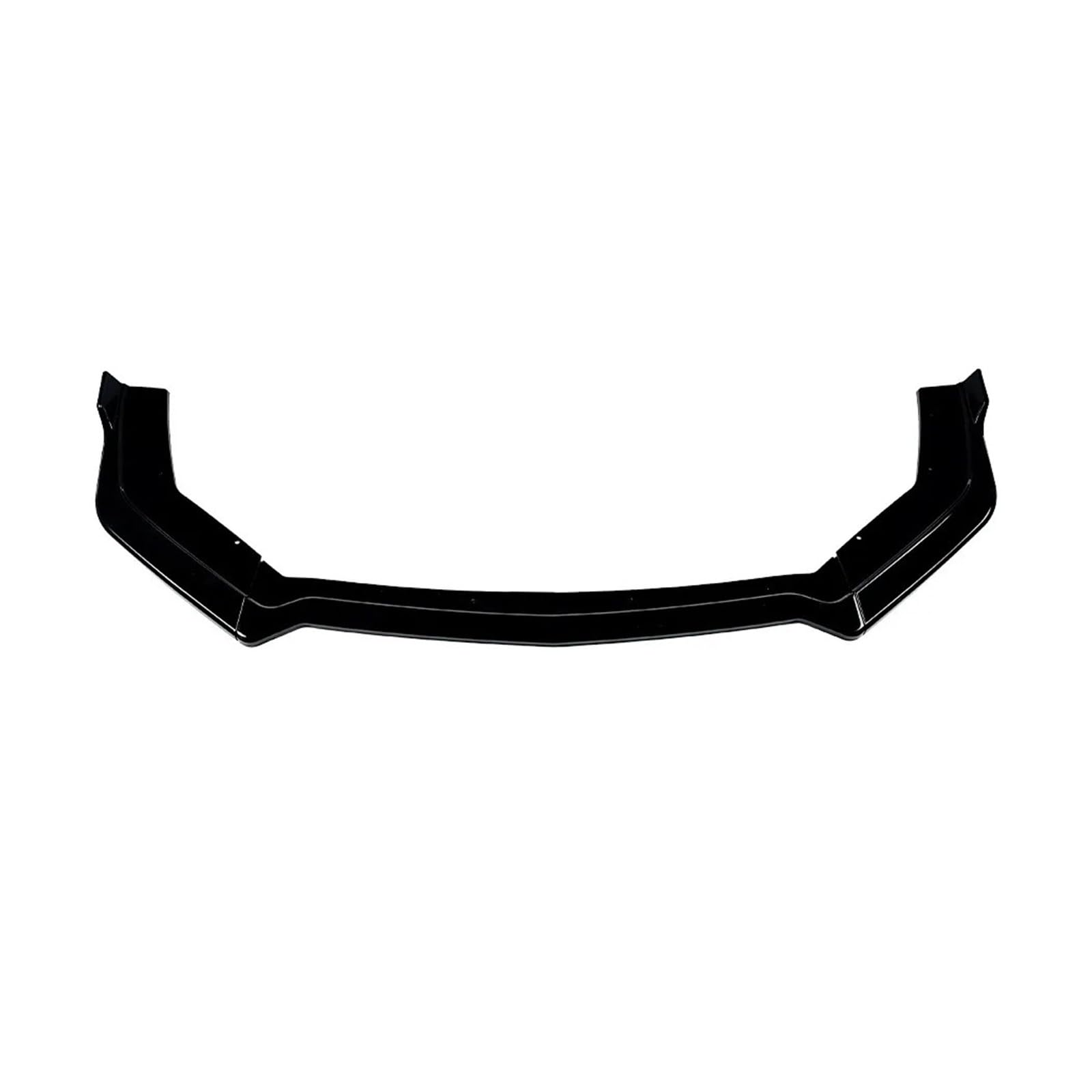 Diffuseur de pare-chocs avant Ford Mustang MK6.5 2018-2023 spoiler noir brillant - 6