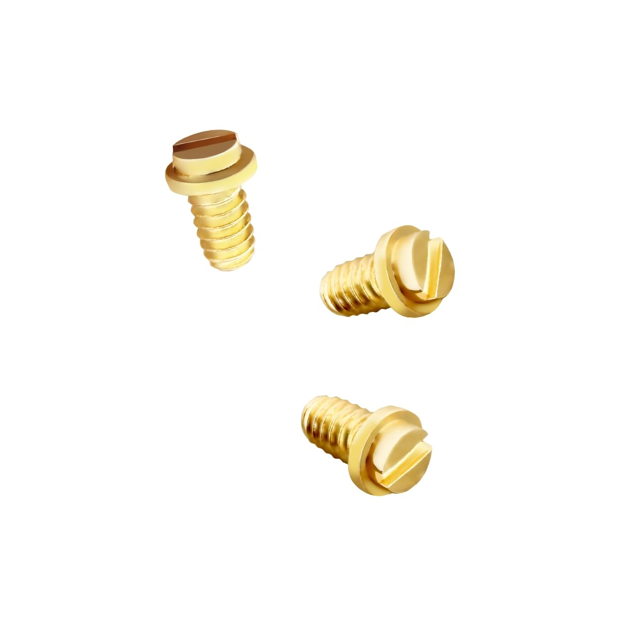 Hicycle2 3.9mm Flat Screws Replacement For Cartier Love Bracelet Stainless Steel Top Qlty (Gold) โ image 1