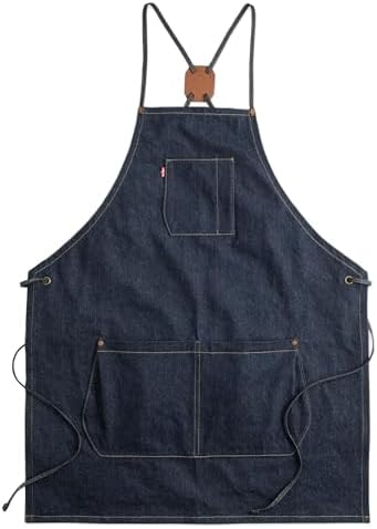 Amazon.co.jp: [リーバイス] エプロン デニムエプロン 004D2