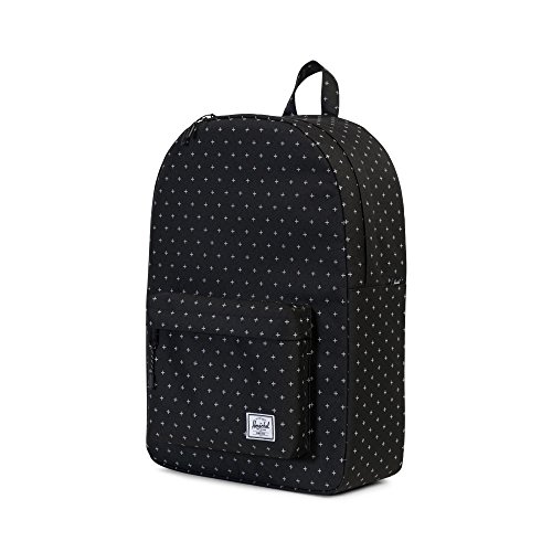 Image of Herschel Classic Backpack, Black Gridlock, Classic 24.0L