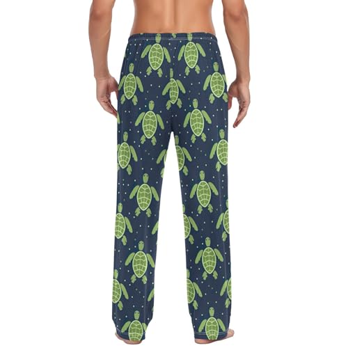 Men's Sleepwear Cute Sea Turtle Pajama Pants for Men 213442442