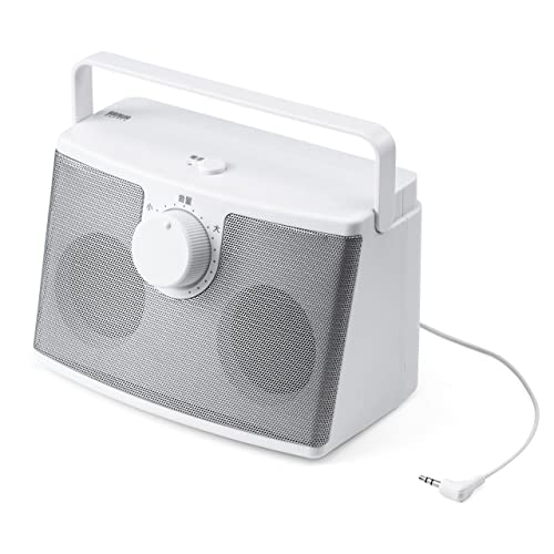 サンワサプライ テレビ用 ワイヤレススピーカー テレビの音を聞き取りやすくする手元スピーカー、高出力モデルを