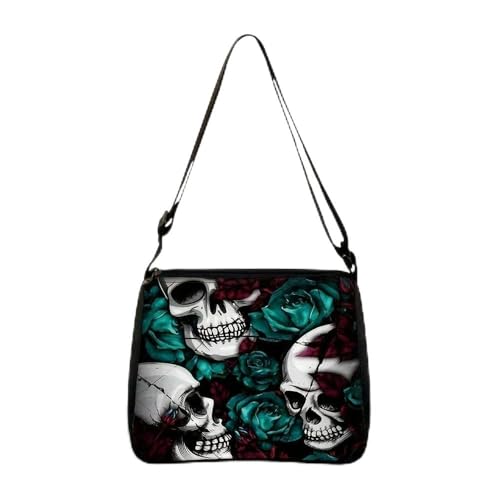 Sac à main crâne et fleurs : le style Halloween chic pour sublimer vos tenues du quotidien