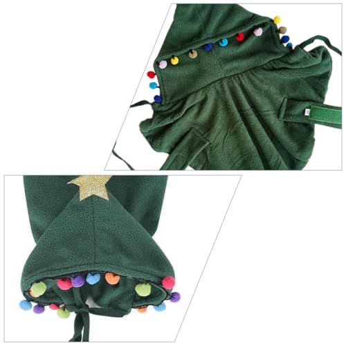 Traje para perro POPETPOP talla M verde miniatura 3