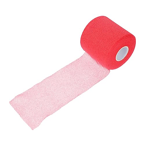 MOLUCKFU Multi-Function Badminton Racket Tape Shock Absorbing Film Sports Accessory for Ankle Wrist Knee Elastic Easy to Use Tape