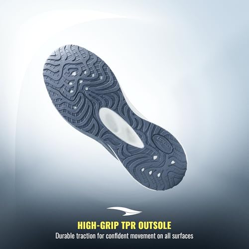 Image of ASIAN Quantum-35 Men's Running Shoes | Lightweight Water-Resistant Upper, Adaptive Fit with Memory Foam & TPR Grip Sole | Ideal for Running, Gym & Daily Training