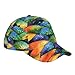 Rainbow Fish Scale Baseball Cap Adjustable Size for Running Workouts and Outdoor Activities All Seasons