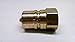 Coupler Nipple, 1-11-1/2, 1 In. Body, Brass