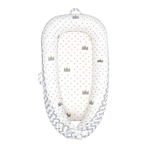 Baby Lounger - Baby Nest Co-Sleeping for Baby, Breathable Soft Infant Crib Nest Passed Child Certification, Safe and Waterproof Bumper Baby Bassinet Sleeping Bed Suit for 0-12 Months Baby Lounger - Baby Nest Co-Sleeping for Baby, Breathable Soft Infant Crib Nest Passed Child Certification, Safe and Waterproof Bumper Baby Bassinet Sleeping Bed Suit for 0-12 Months