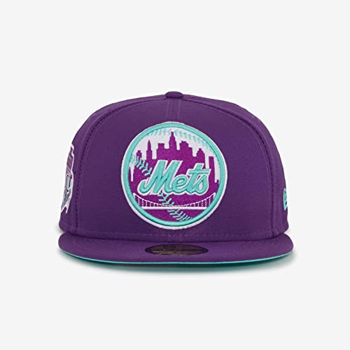 Gorra New Era New York Mets 59Fifty Rare Grape Soda miniatura 3