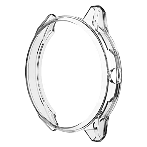 Sounce Watch Case Compatible for Fire-Boltt Rage Tempered Glass Screen Protector,HD Clear Touch Sensitive Ultra Thin TPU Protective Cover - Transparent