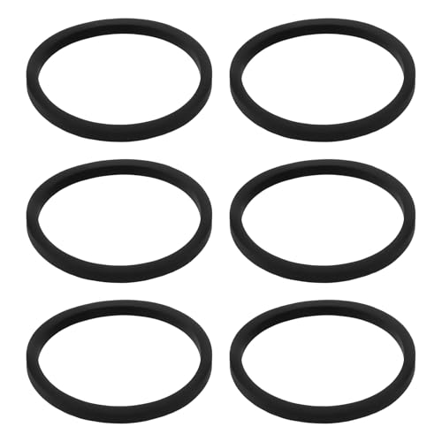 OTOTEC 6pcs Correa de Transmisión para Consola de Juegos 2,4x2,1x0,15cm Compatible con Sega CD Modelo 1 Compatible con Mega CD System Consola