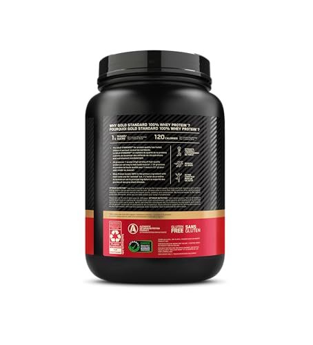 Image of Optimum Nutrition Gold Standard 100% Whey Protein Powder, Double Rich Chocolate 1.98 Pound (Packaging May Vary) (Pack of 6)